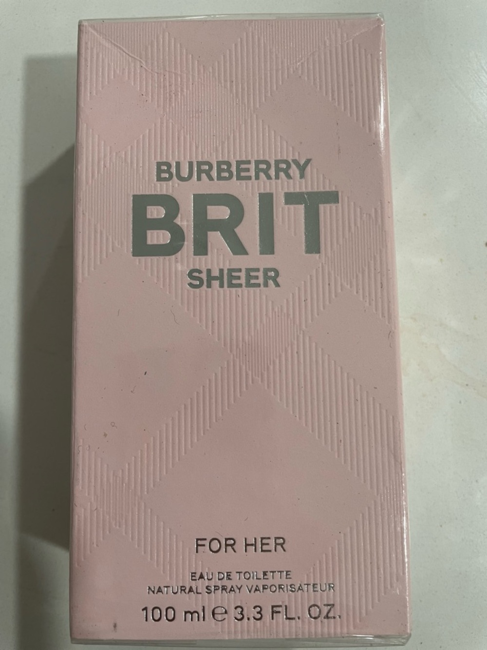 BURBERRY BRIT SHEER by Burberry 3.3oz EDT sealed new packaging